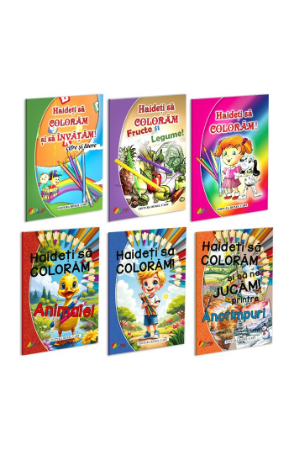 Poza cu Pachet Haideti sa coloram!