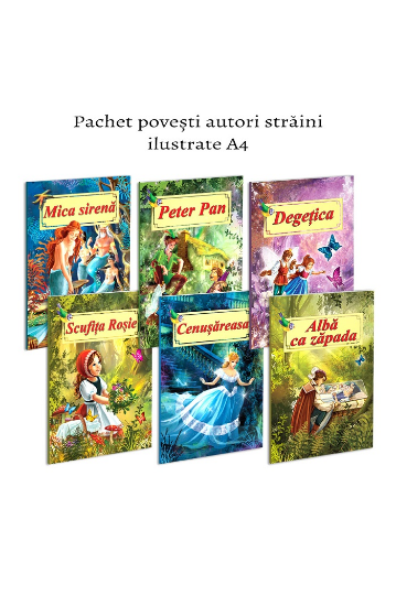 Poza cu Pachet povesti autori straini - ILUSTRATE A4