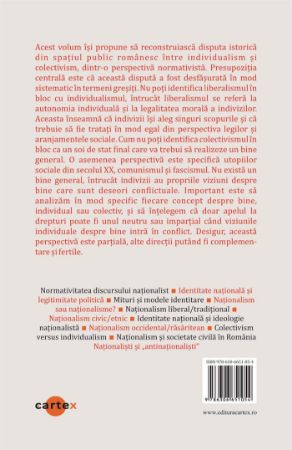 Poza cu Individ sau colectivitate? Despre o controversa romaneasca istorica