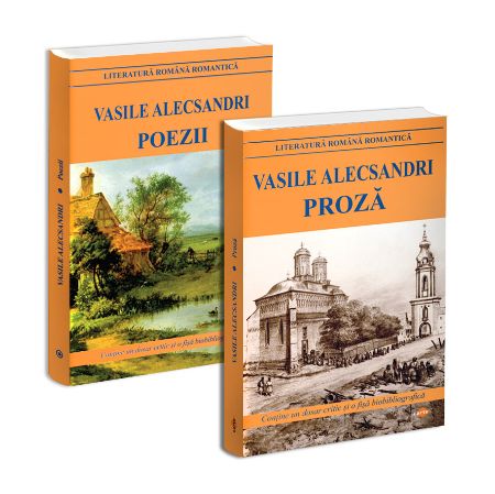 Poza cu Pachet Alecsandri-Poezii si Proza