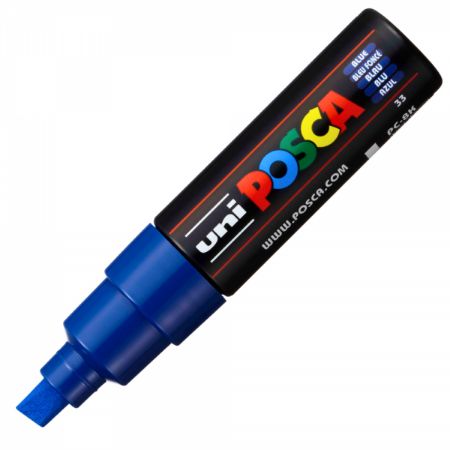Poza cu Marker UNI Posca PC-8K, varf tesit, 8.0mm