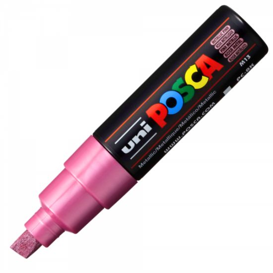 Poza cu Marker UNI Posca PC-8K, varf tesit, 8.0mm