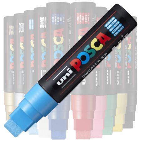 Poza cu Marker UNI Posca PC-17K, varf tesit, 15.0mm