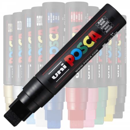 Poza cu Marker UNI Posca PC-17K, varf tesit, 15.0mm