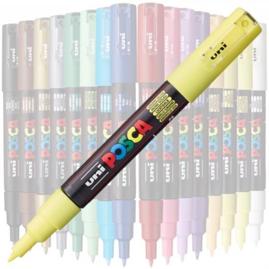 Poza cu Marker UNI Posca PC-1M, varf rotund, 0.7mm
