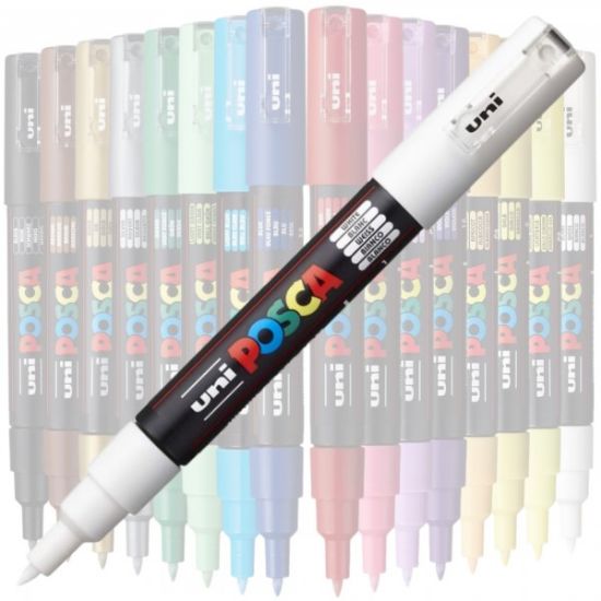 Poza cu Marker UNI Posca PC-1M, varf rotund, 0.7mm