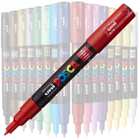 Poza cu Marker UNI Posca PC-1M, varf rotund, 0.7mm