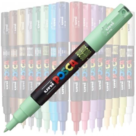Poza cu Marker UNI Posca PC-1M, varf rotund, 0.7mm
