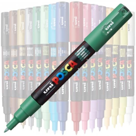 Poza cu Marker UNI Posca PC-1M, varf rotund, 0.7mm