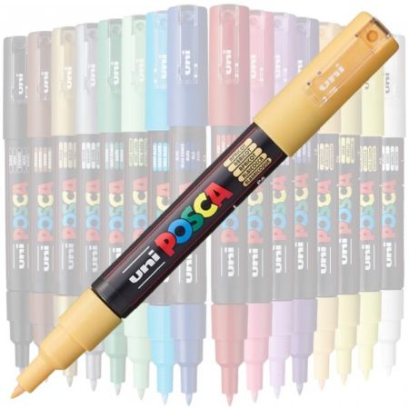 Poza cu Marker UNI Posca PC-1M, varf rotund, 0.7mm