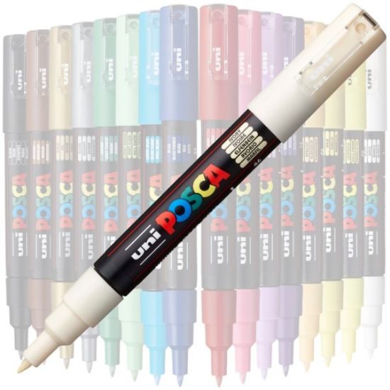 Poza cu Marker UNI Posca PC-1M, varf rotund, 0.7mm