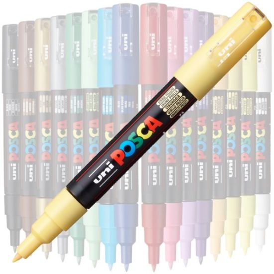 Poza cu Marker UNI Posca PC-1M, varf rotund, 0.7mm