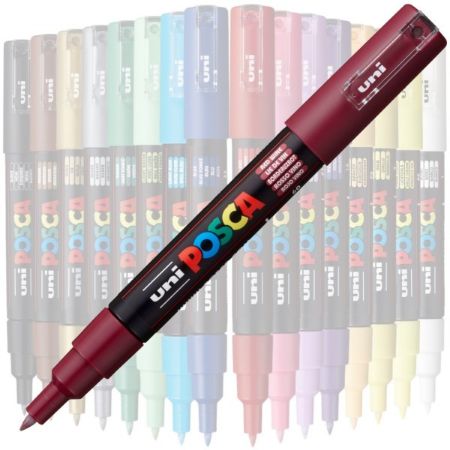 Poza cu Marker UNI Posca PC-1M, varf rotund, 0.7mm