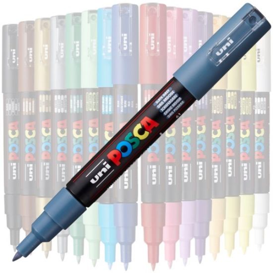 Poza cu Marker UNI Posca PC-1M, varf rotund, 0.7mm