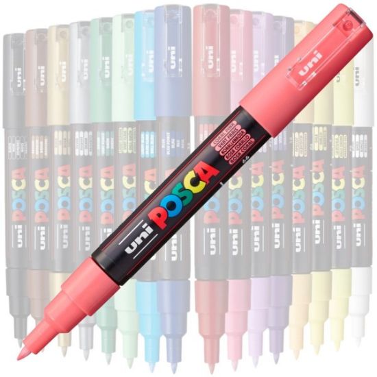 Poza cu Marker UNI Posca PC-1M, varf rotund, 0.7mm