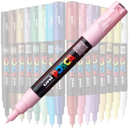 Poza cu Marker UNI Posca PC-1M, varf rotund, 0.7mm