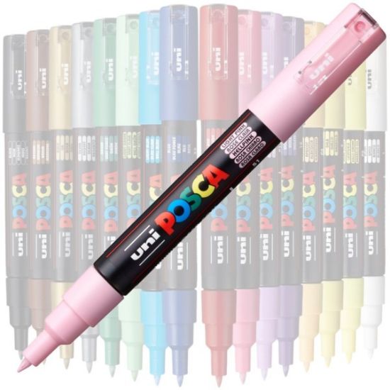 Poza cu Marker UNI Posca PC-1M, varf rotund, 0.7mm