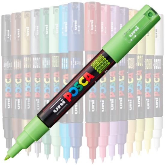 Poza cu Marker UNI Posca PC-1M, varf rotund, 0.7mm