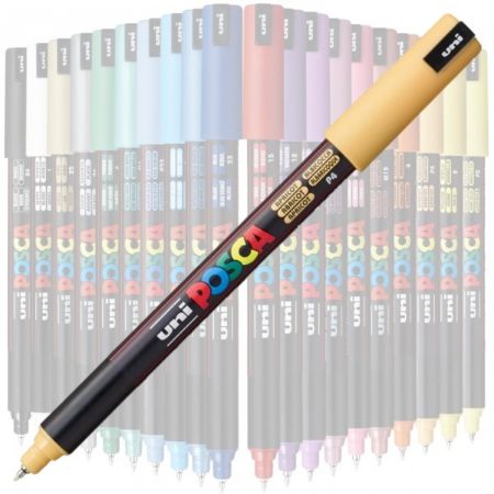 Poza cu Marker UNI Posca PC-1MR, varf fin metalic, 0.7mm