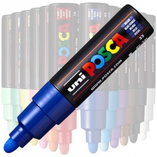 Poza cu Marker UNI Posca PC-7M, varf rotund, 4.5-5.5mm