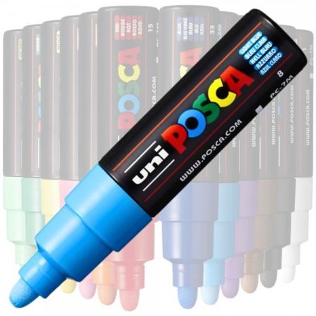 Poza cu Marker UNI Posca PC-7M, varf rotund, 4.5-5.5mm