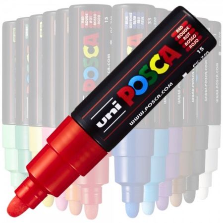 Poza cu Marker UNI Posca PC-7M, varf rotund, 4.5-5.5mm
