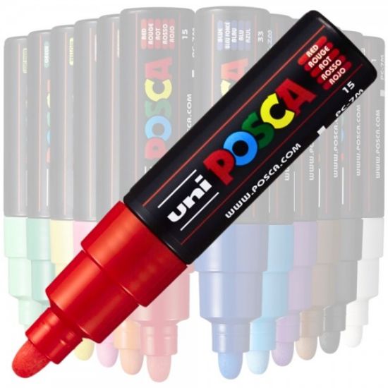 Poza cu Marker UNI Posca PC-7M, varf rotund, 4.5-5.5mm
