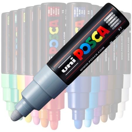 Poza cu Marker UNI Posca PC-7M, varf rotund, 4.5-5.5mm