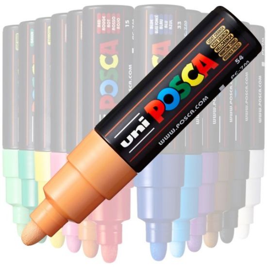 Poza cu Marker UNI Posca PC-7M, varf rotund, 4.5-5.5mm