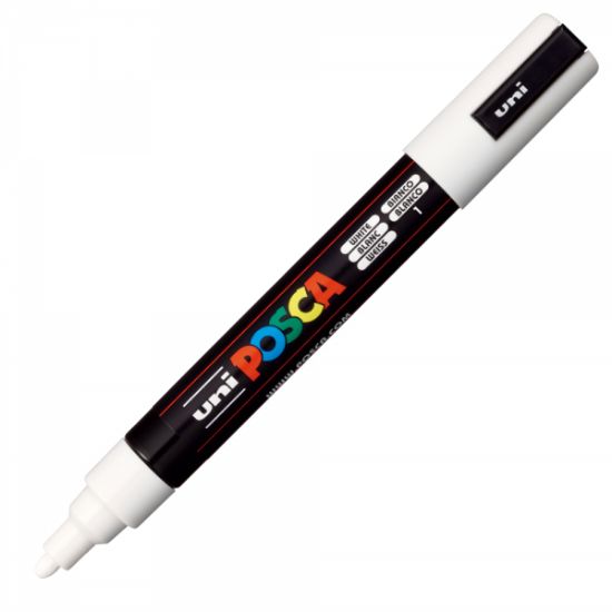 Poza cu Marker UNI Posca PC-5M, varf rotund, 1.8-2.5mm