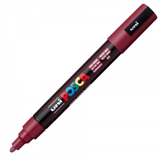 Poza cu Marker UNI Posca PC-5M, varf rotund, 1.8-2.5mm