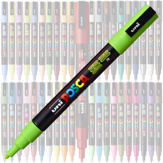 Poza cu Marker UNI Posca PC-3M, varf rotund, 0.9-1.3mm