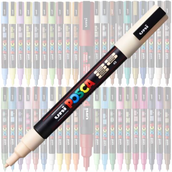 Poza cu Marker UNI Posca PC-3M, varf rotund, 0.9-1.3mm