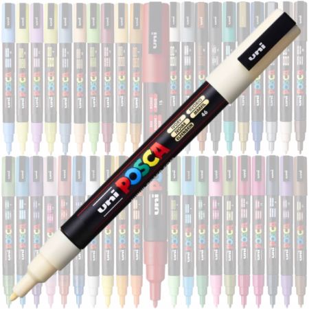 Poza cu Marker UNI Posca PC-3M, varf rotund, 0.9-1.3mm