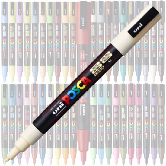 Poza cu Marker UNI Posca PC-3M, varf rotund, 0.9-1.3mm