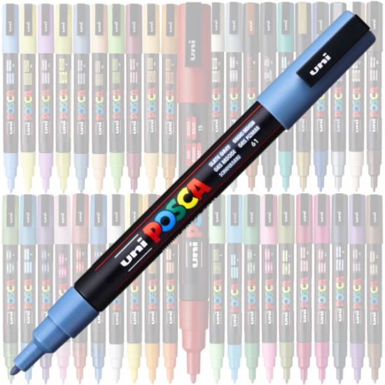 Poza cu Marker UNI Posca PC-3M, varf rotund, 0.9-1.3mm