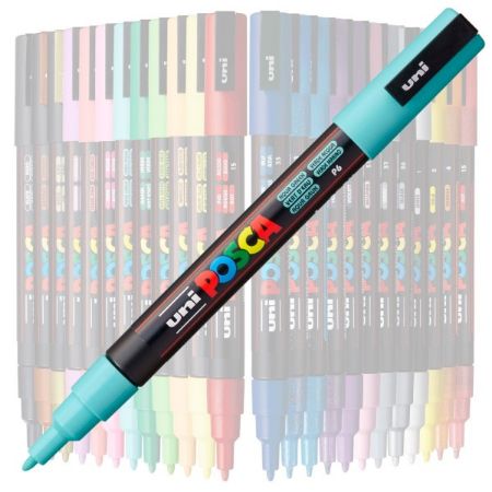 Poza cu Marker UNI Posca PC-3M, varf rotund, 0.9-1.3mm