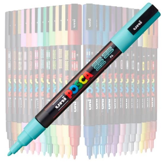 Poza cu Marker UNI Posca PC-3M, varf rotund, 0.9-1.3mm