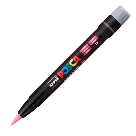 Poza cu Marker UNI Posca Brush PCF-350, varf pensula, 1.0-10.0mm