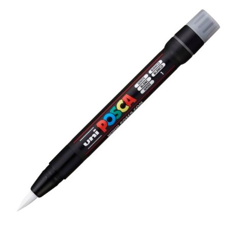 Poza cu Marker UNI Posca Brush PCF-350, varf pensula, 1.0-10.0mm
