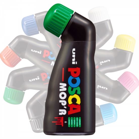 Poza cu Marker UNI Posca Mop'r PCM22, varf rotund buretat, 3.0-19.0mm