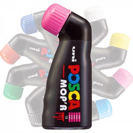 Poza cu Marker UNI Posca Mop'r PCM22, varf rotund buretat, 3.0-19.0mm