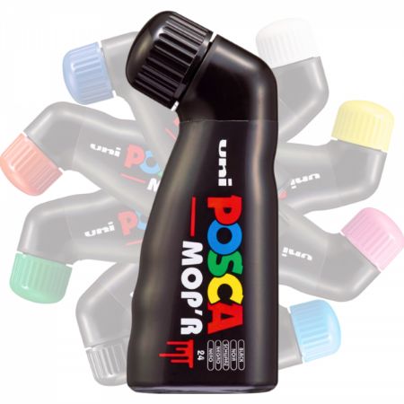 Poza cu Marker UNI Posca Mop'r PCM22, varf rotund buretat, 3.0-19.0mm