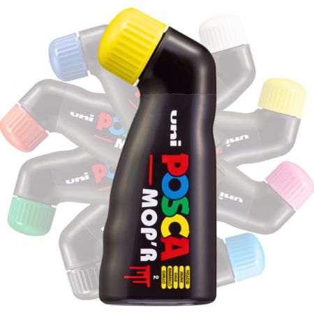 Poza cu Marker UNI Posca Mop'r PCM22, varf rotund buretat, 3.0-19.0mm