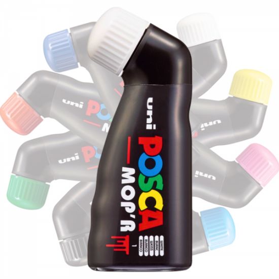 Poza cu Marker UNI Posca Mop'r PCM22, varf rotund buretat, 3.0-19.0mm