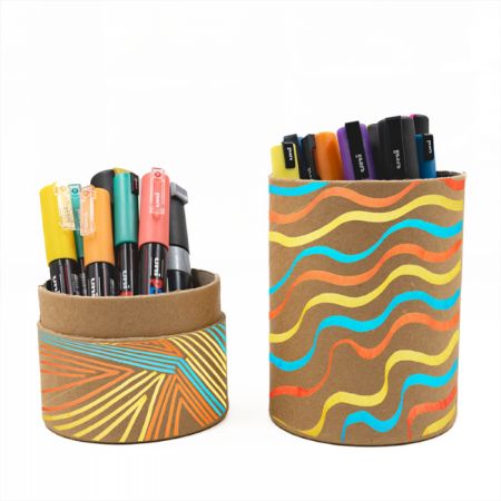 Poza cu Pachet Cutie de colorat +18 markere Posca (4x 1MR, 4x 1M, 4x 3ML, 4x 5M, 2x 8K)