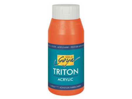 Poza cu Vopsea acrilica Solo Goya Triton, Kreul, 750 ml