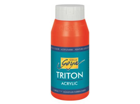 Poza cu Vopsea acrilica Solo Goya Triton, Kreul, 750 ml