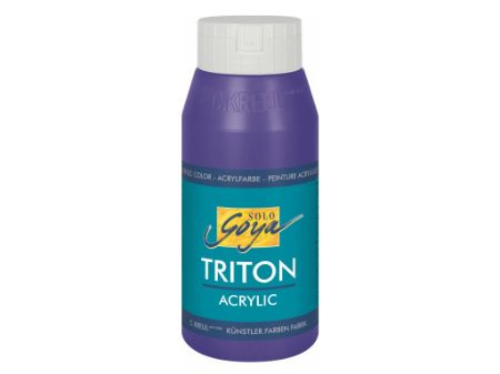 Poza cu Vopsea acrilica Solo Goya Triton, Kreul, 750 ml