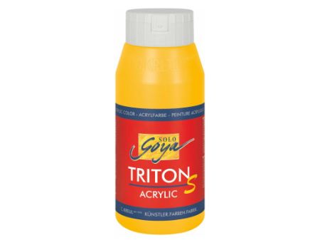 Poza cu Vopsea acrilica Solo Goya Triton S, Kreul, 750 ml
